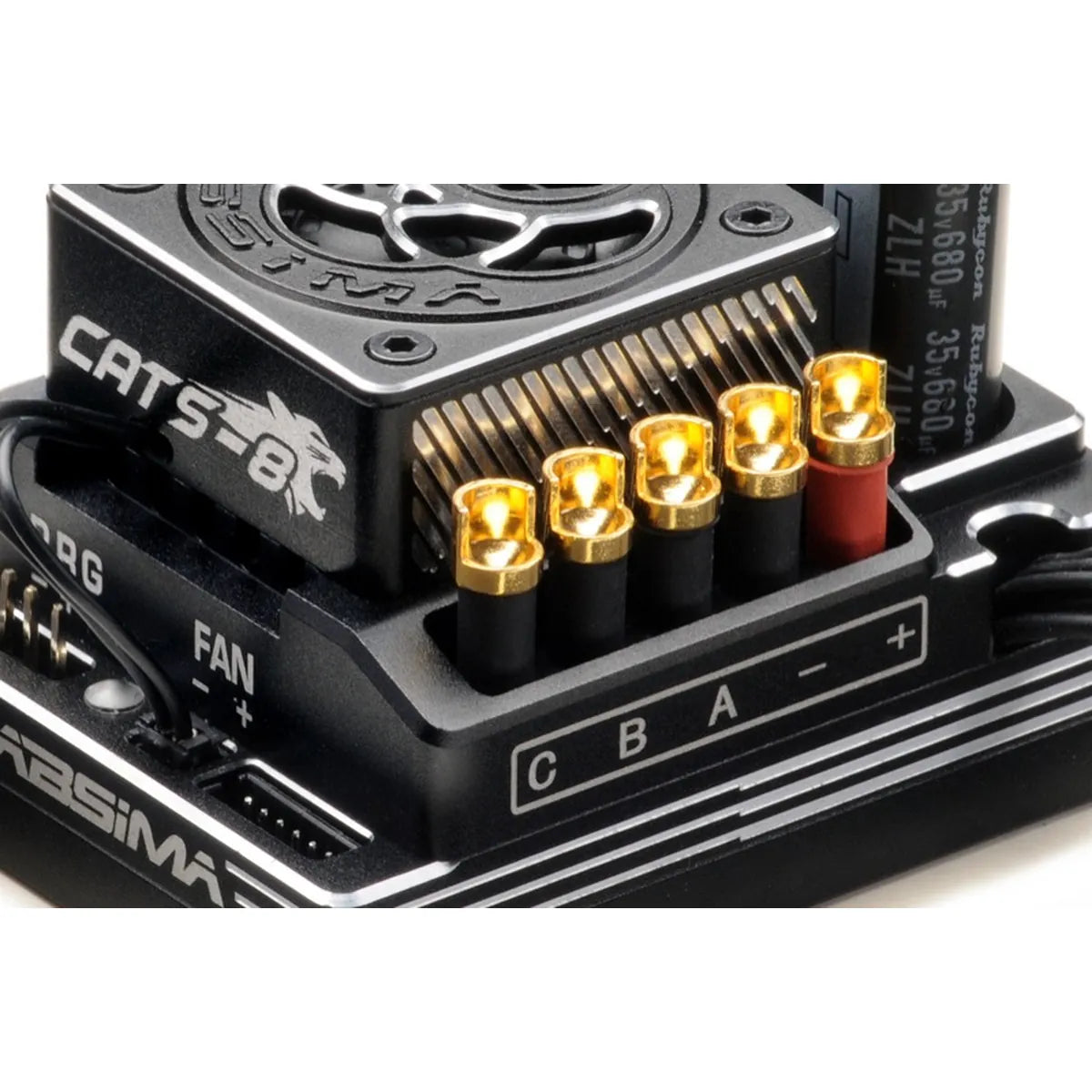 Absima 1:8 Brushless Competition ESC "CATS-8V2" 200A 2110101V2