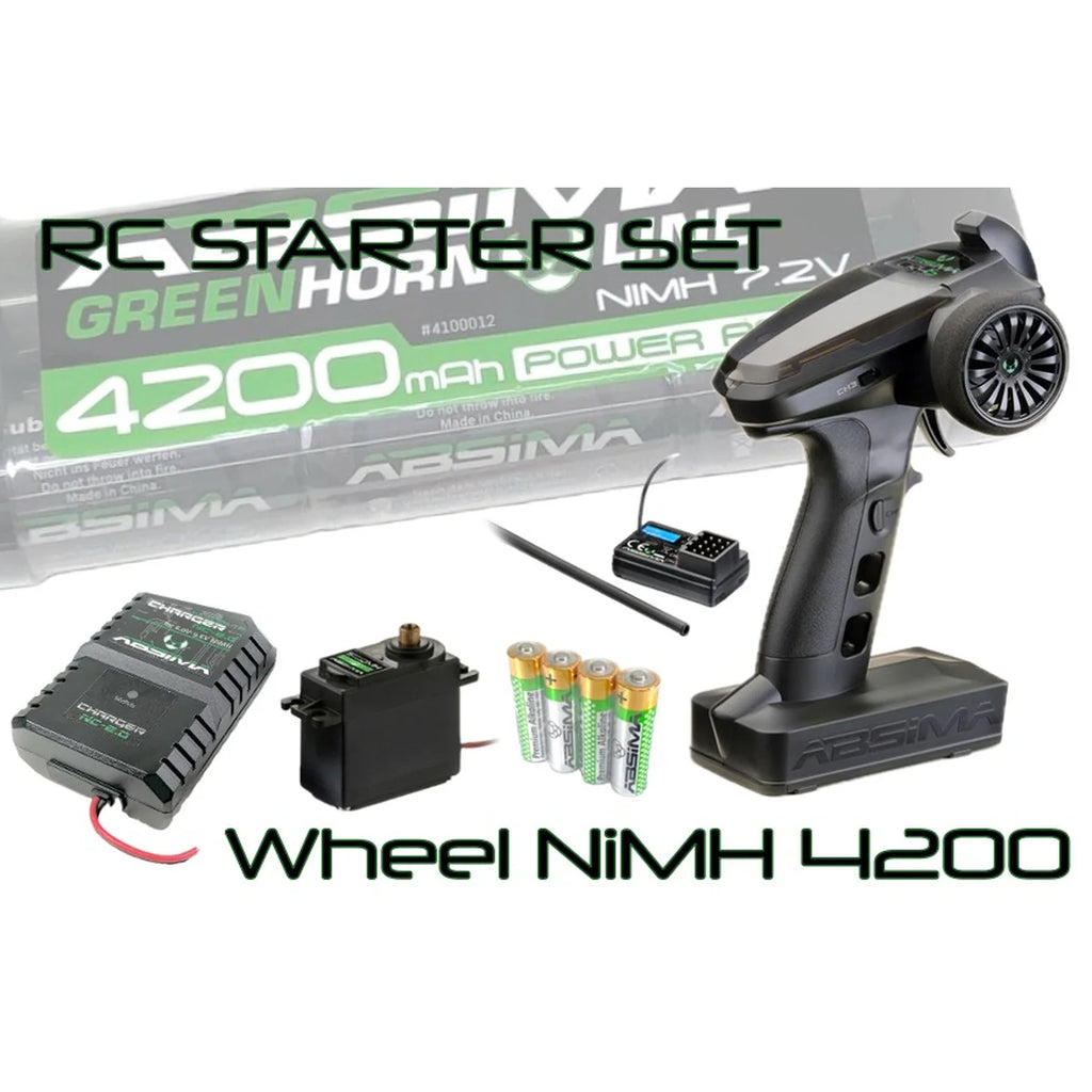 Absima RC Starter-Set "Wheel NiMH 4200" 2200014