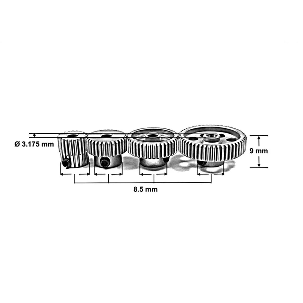 Absima Alu Ritzel 64dp 23 Zähne 2310202
