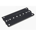 Absima 1:10 Aluminium Sandblech Schwarz 2320062