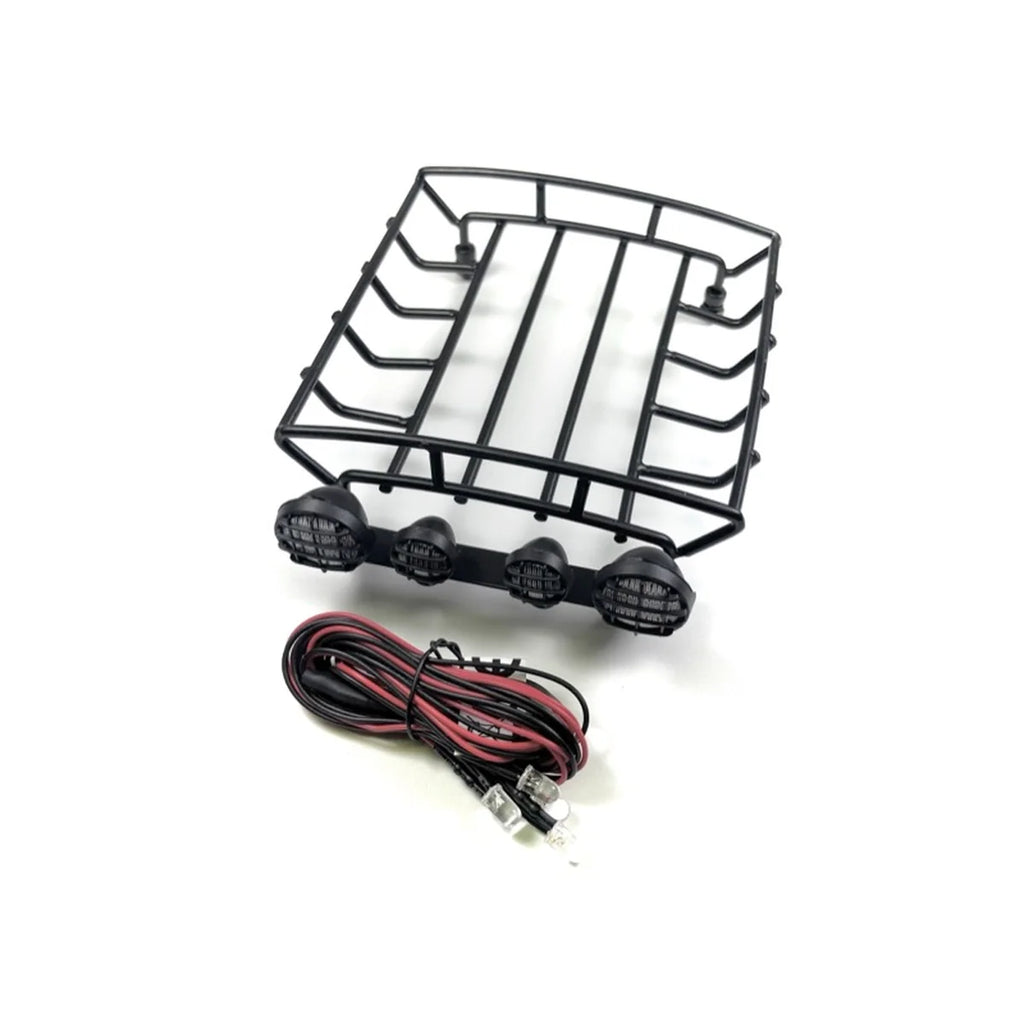 Absima 1:10 Metall Dachträger inkl. LED Set 130mm 2320139