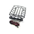 Absima 1:10 Metall Dachträger inkl. LED Set 130mm 2320139
