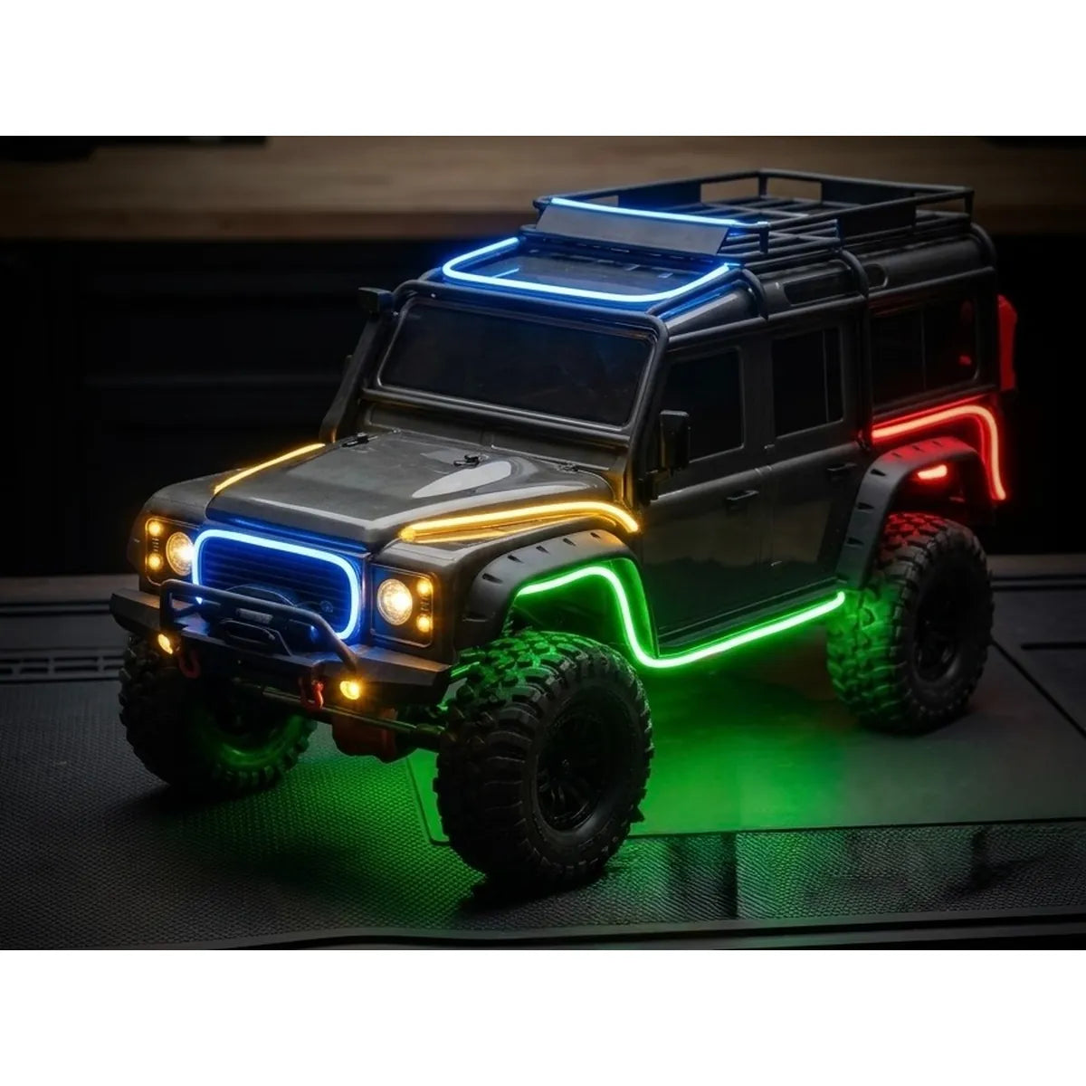 Absima LED Neon-Kabel ROT 2320160