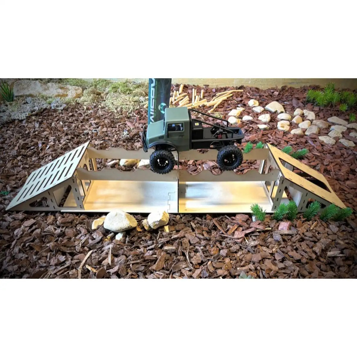 Absima Crawler Hindernis "Plank Bridge" 1:24/1:18 (21-teilig) 2320202