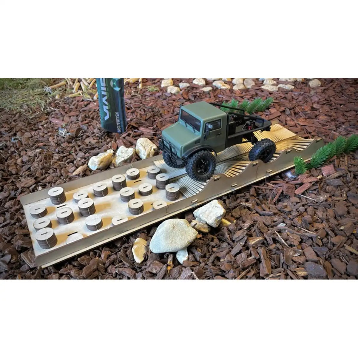 Absima Crawler Hindernis "Piles & Waves" 1:24/1:18 (200-teilig) 2320203