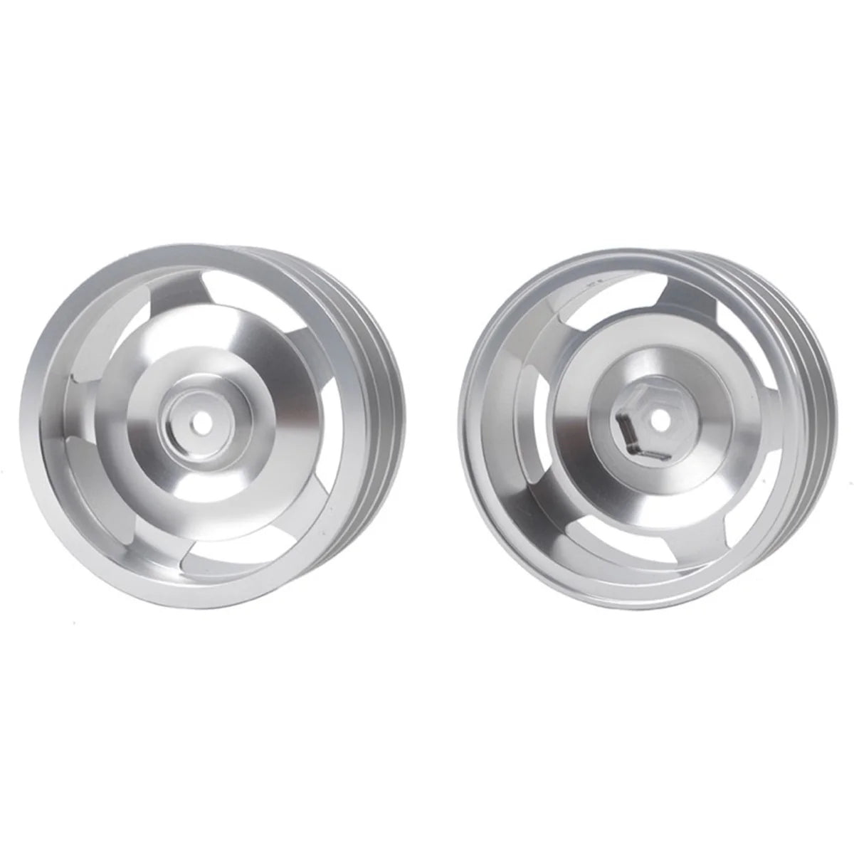 Absima 1:10 Alu. Buggy Räderset 4WD Stift vorne 12mm Hex (2) 2500023