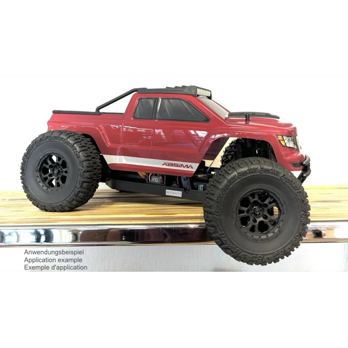 Absima 1:10 Universal-Offroad Räderset schwarz (2) 2500029
