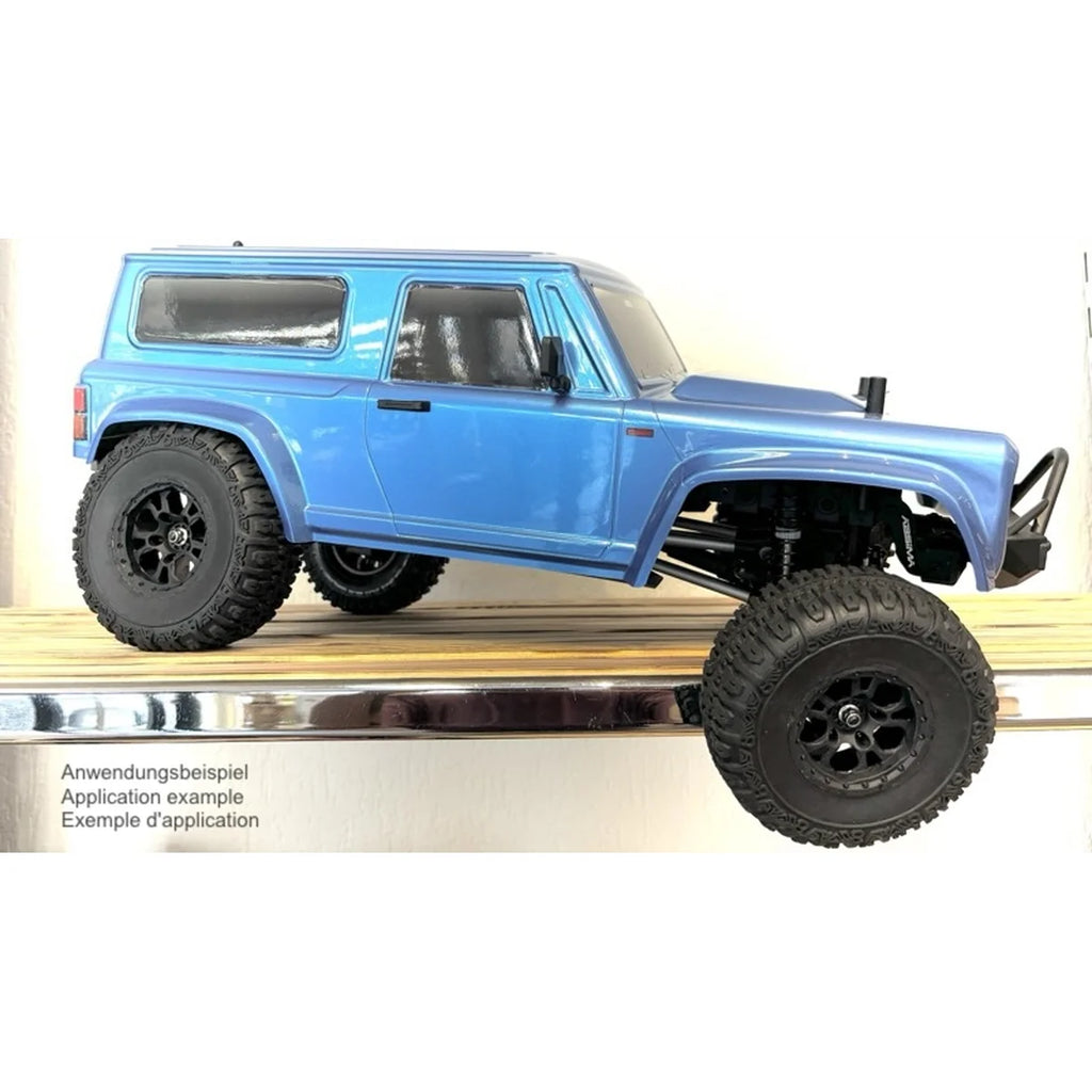 Absima 1:10 Universal-Offroad Räderset schwarz (2) 2500029