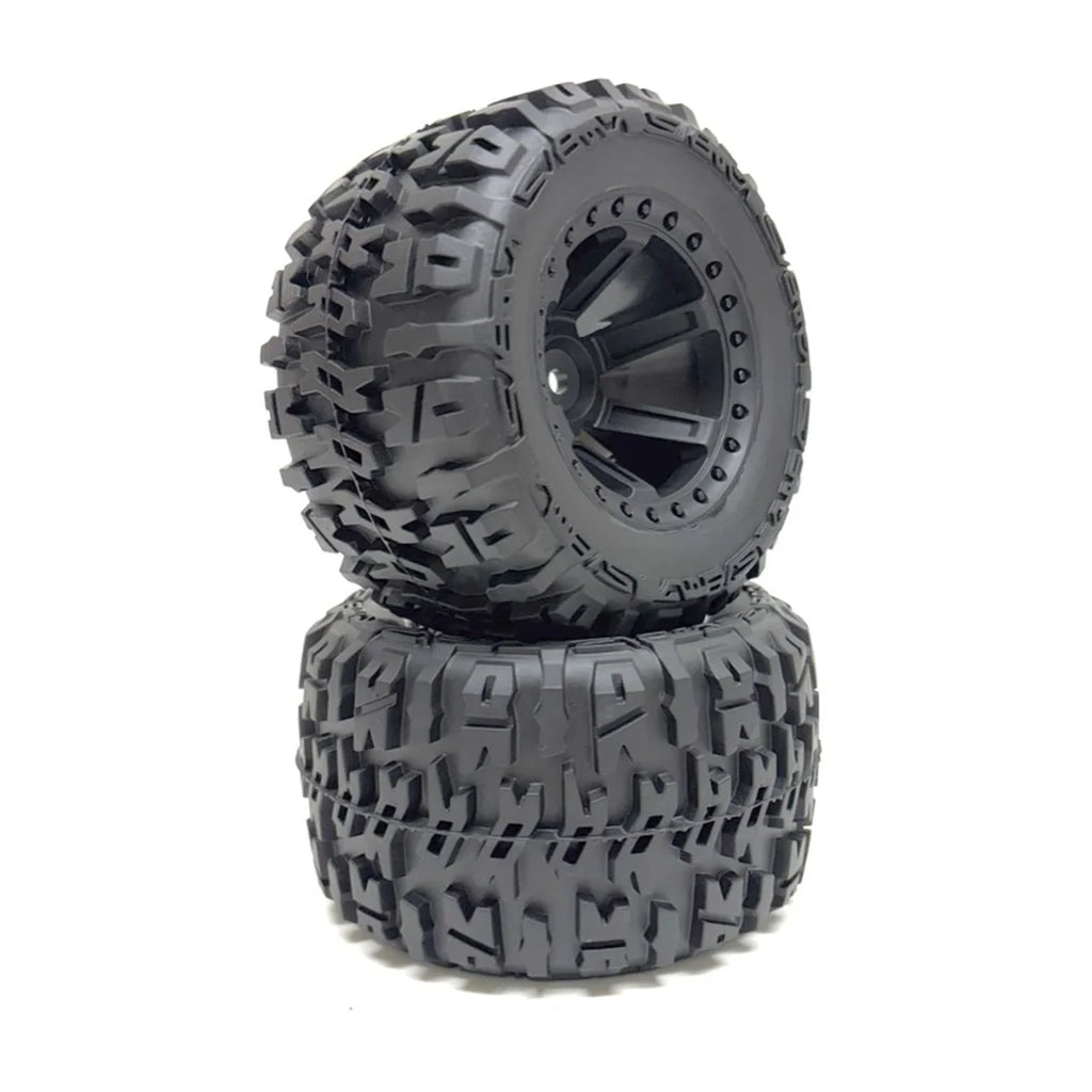 Absima 1:10 Monster Truck Räderset schwarz (2) 2500040