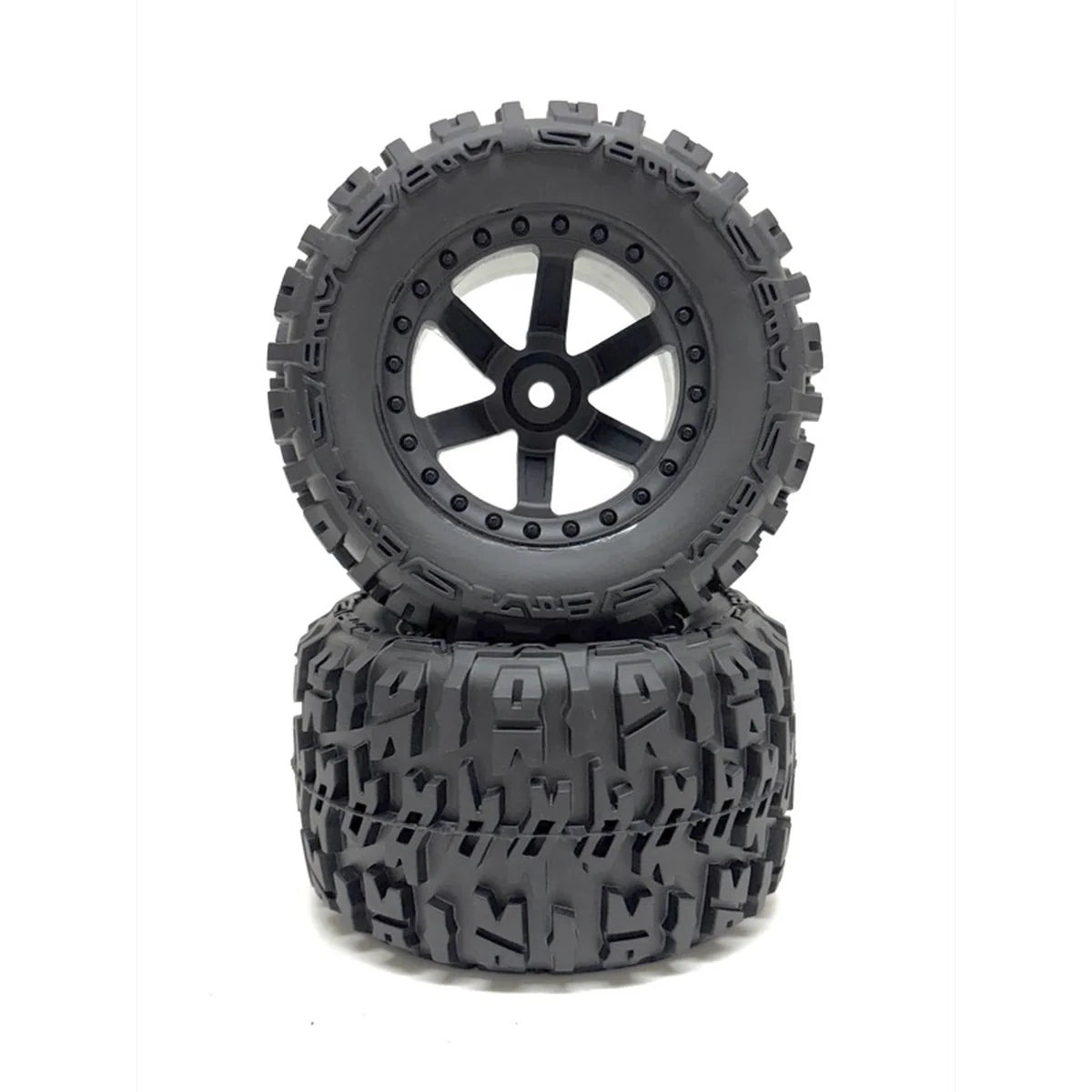 Absima 1:10 Monster Truck Räderset schwarz (2) 2500040