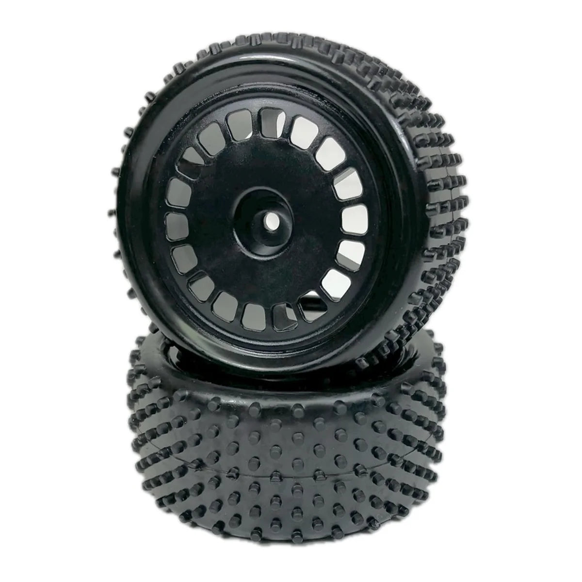 Absima 1:10 Buggy Räderset "Mini Pin" hinten (2) Schwarz 2500055