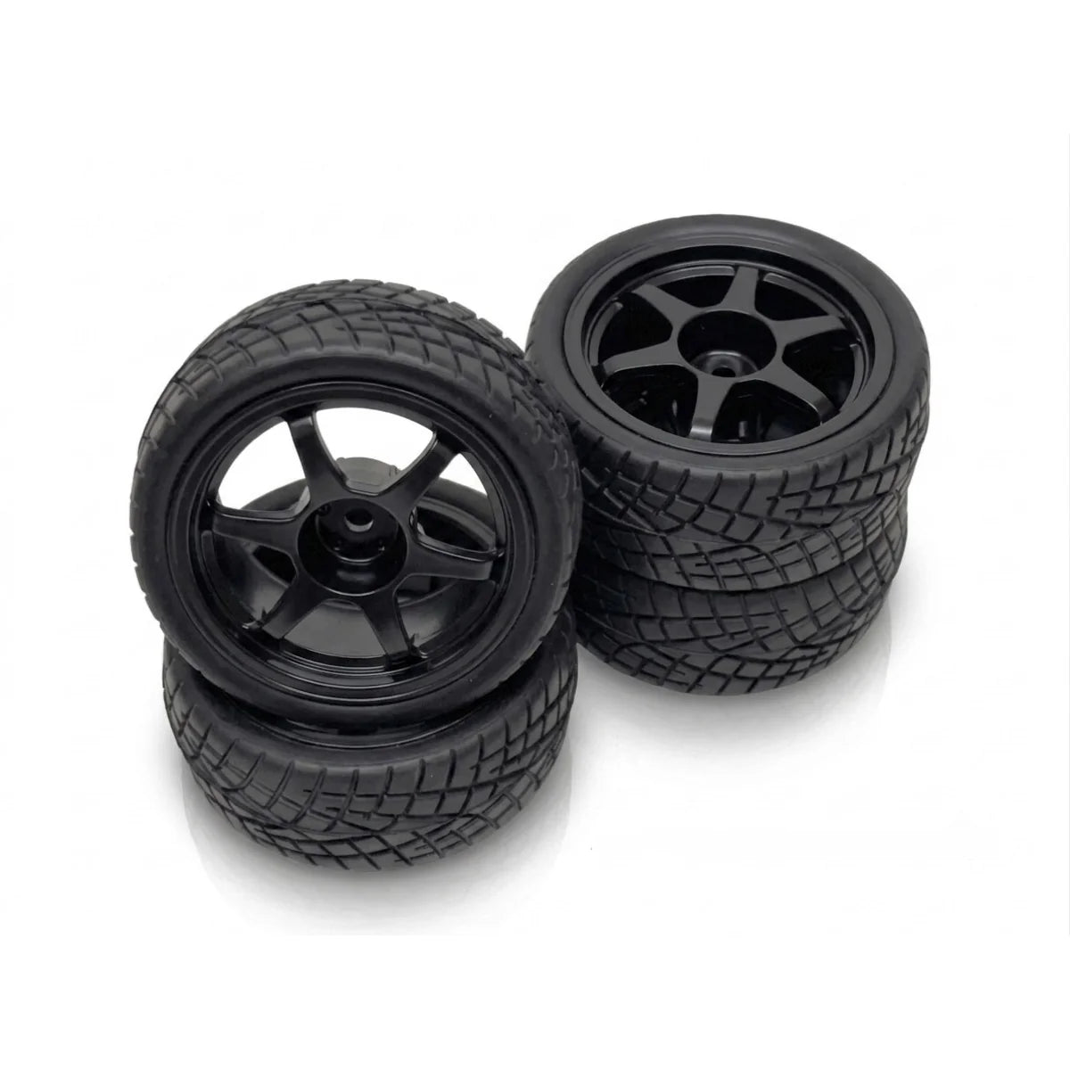 Absima 1:10 Räderset "J-Style" (4) Schwarz 2510056