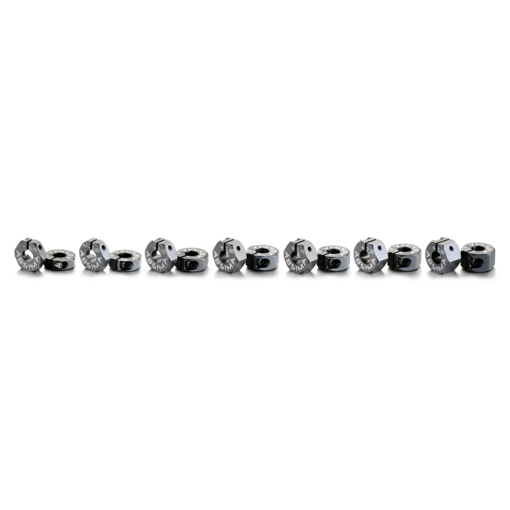 Absima Alu 7075 T6 Radmitnehmer 12mm Offset 1:10 (2) 0.75mm 2560010