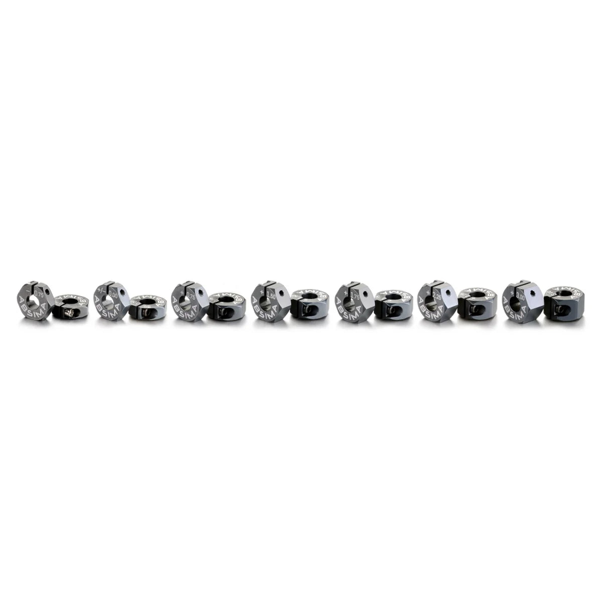 Absima Alu 7075 T6 Radmitnehmer 12mm Offset 1:10 (2) +1.75mm 2560016