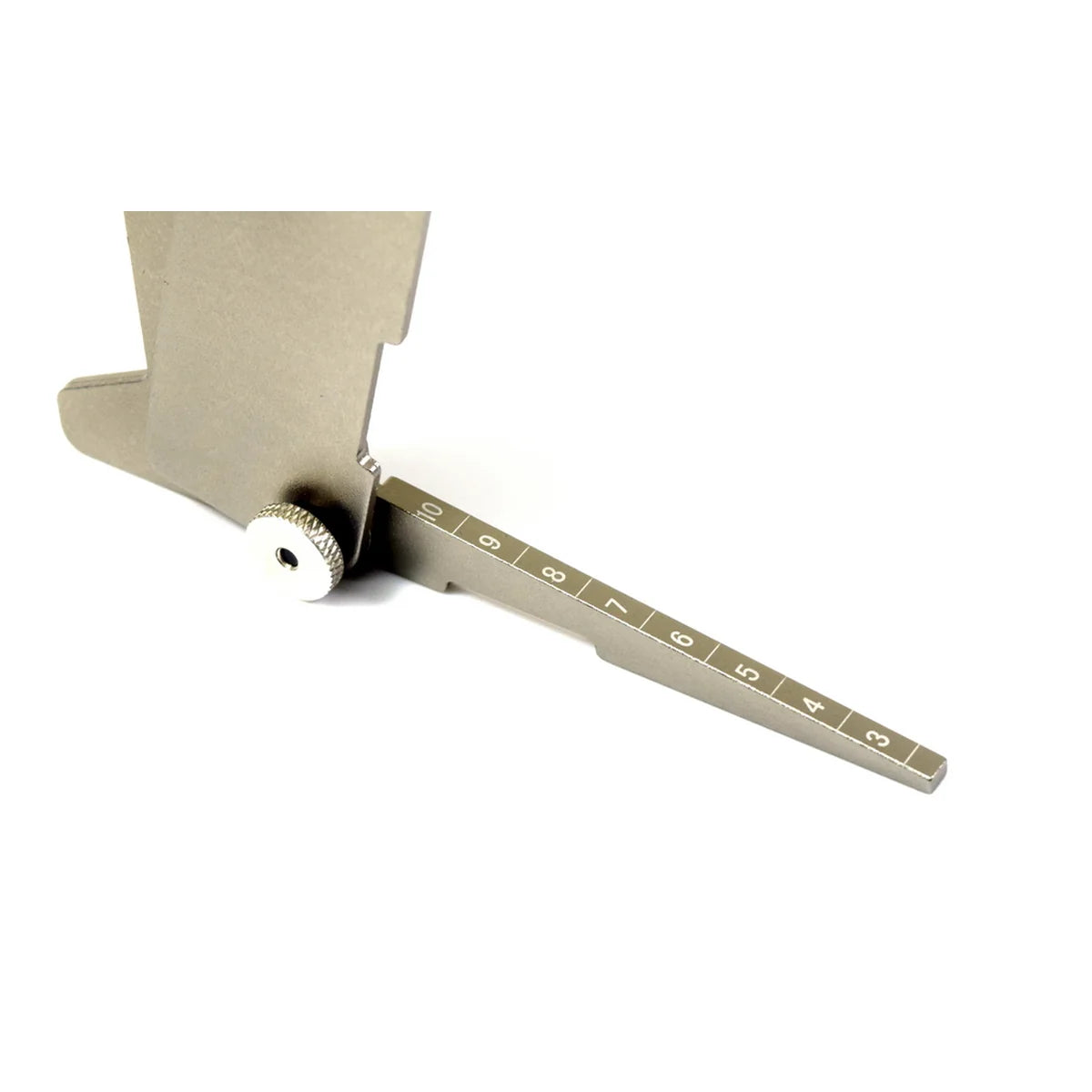 Absima Aluminium Sturzlehre Silber 3000047