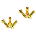 Absima 4mm Goldkontaktstecker 6stk 3040016