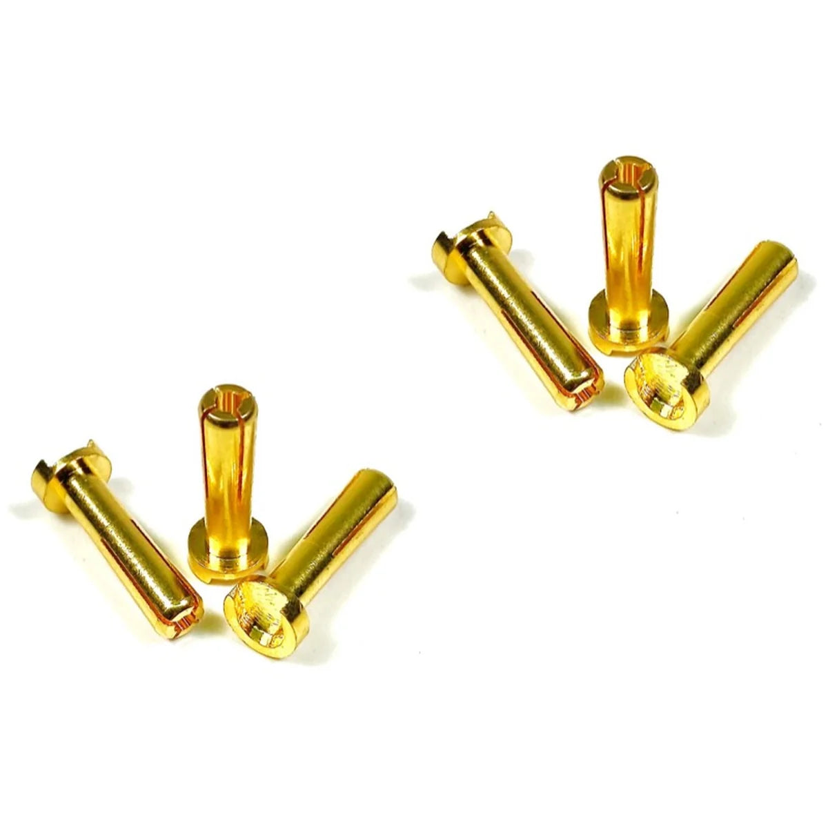 Absima 4mm Goldkontaktstecker 6stk 3040016