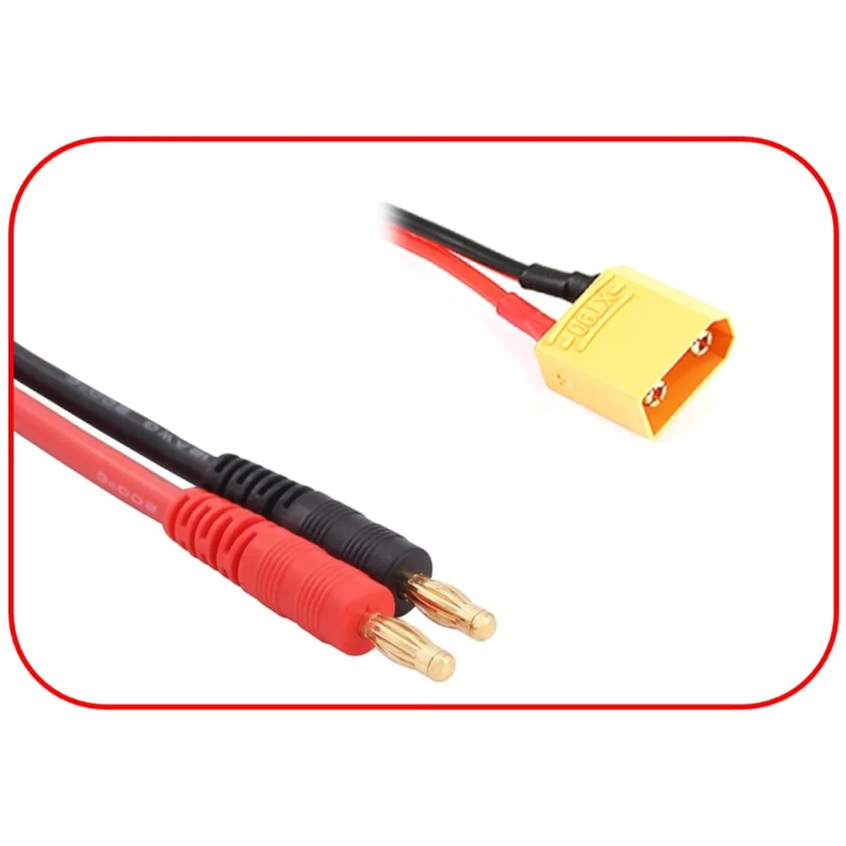 Absima Ladekabel 4mm Goldkontaktstecker XT90 150 mm 3040034