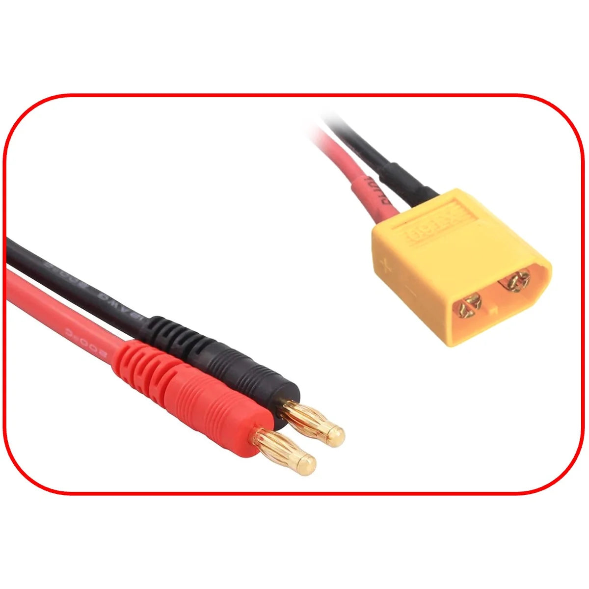 Absima Ladekabel 4mm Goldkontaktstecker XT60 300 mm 3040075