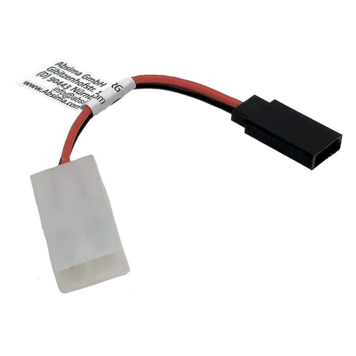 Absima Adapter mit Kabel JR/FU (W) - Tamiya (W) 60mm 3040087