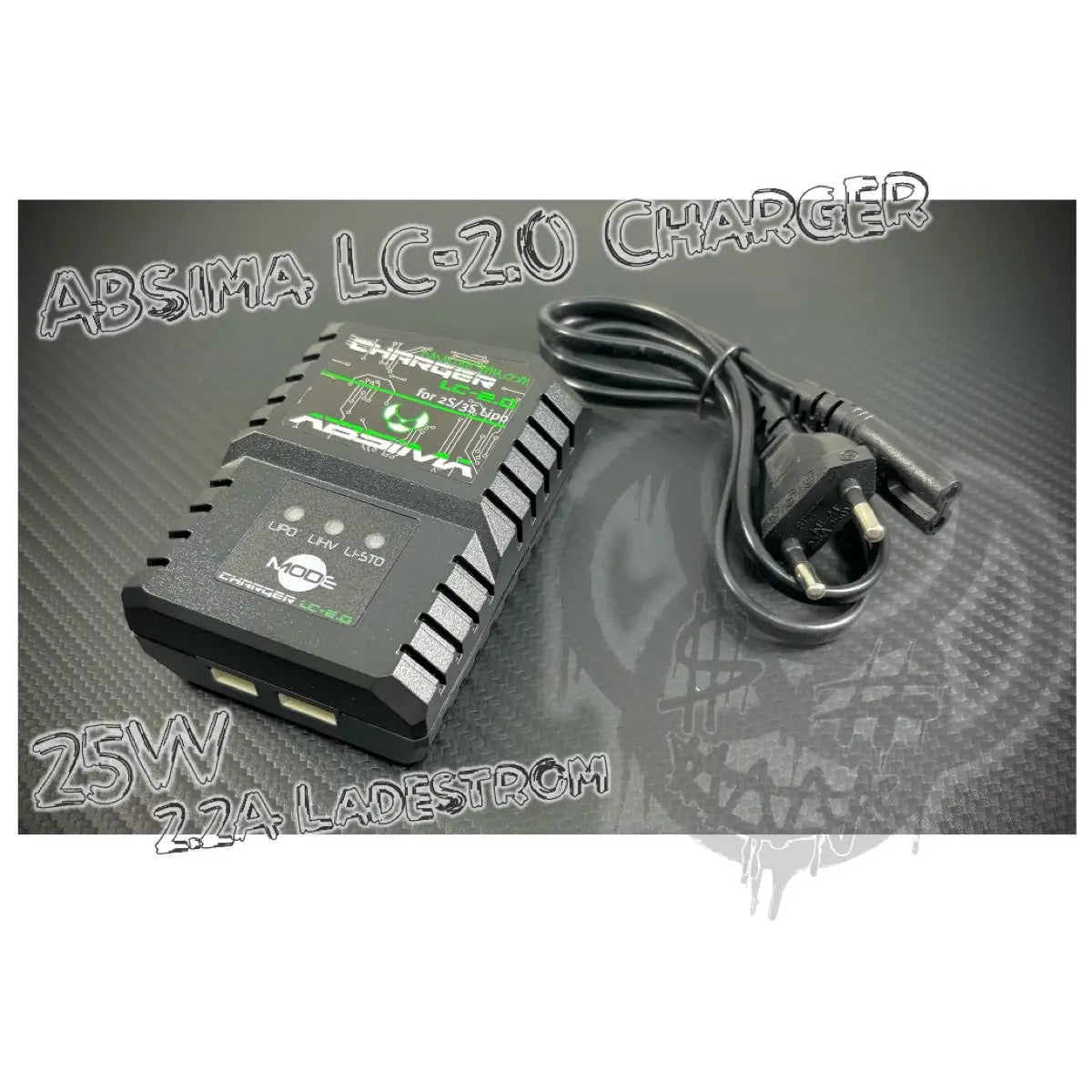 Absima Ladegerät LC-2.0 LiPo - EU Version 4000034
