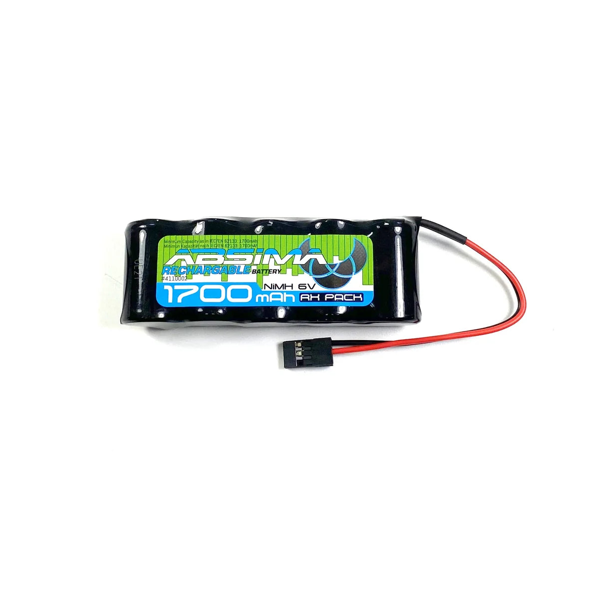 Absima RX NiMH 6,0V 1700 (JR) 4110002