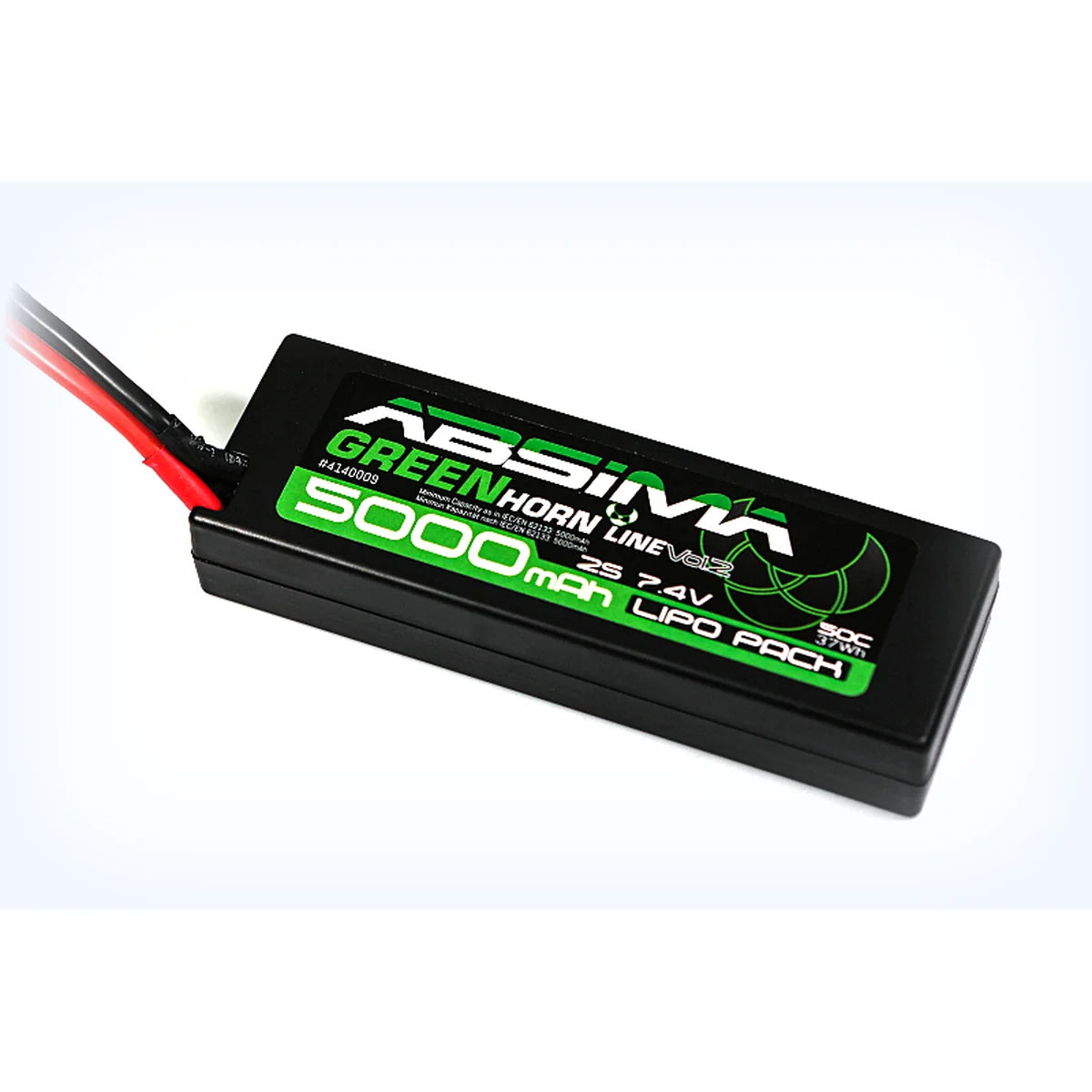 Absima Greenhorn LiPo 2S/7,4V 50C 5000 HC (T-Stecker) 4140009