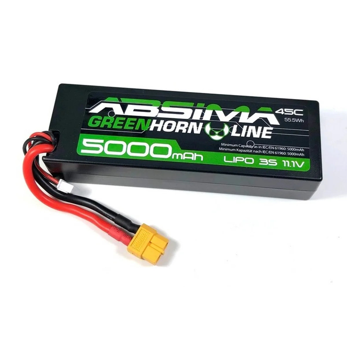 Absima Greenhorn LiPo 3S/11,1V 50C 5000 HC (XT60) 4140014
