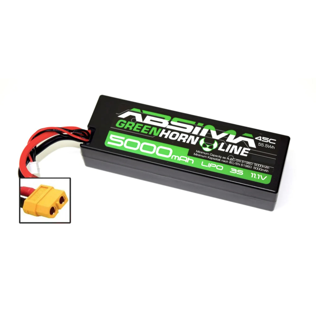 Absima Greenhorn LiPo 3S/11,1V 50C 5000 HC (XT60) 4140014