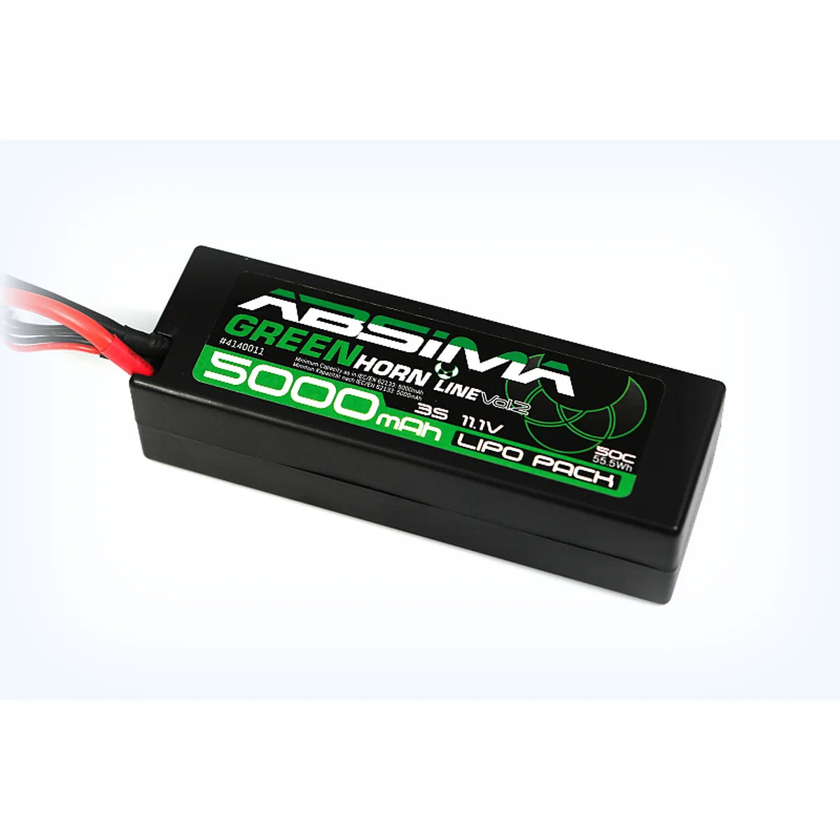 Absima Greenhorn LiPo 3S/11,1V 50C 5000 HC (XT60) 4140014