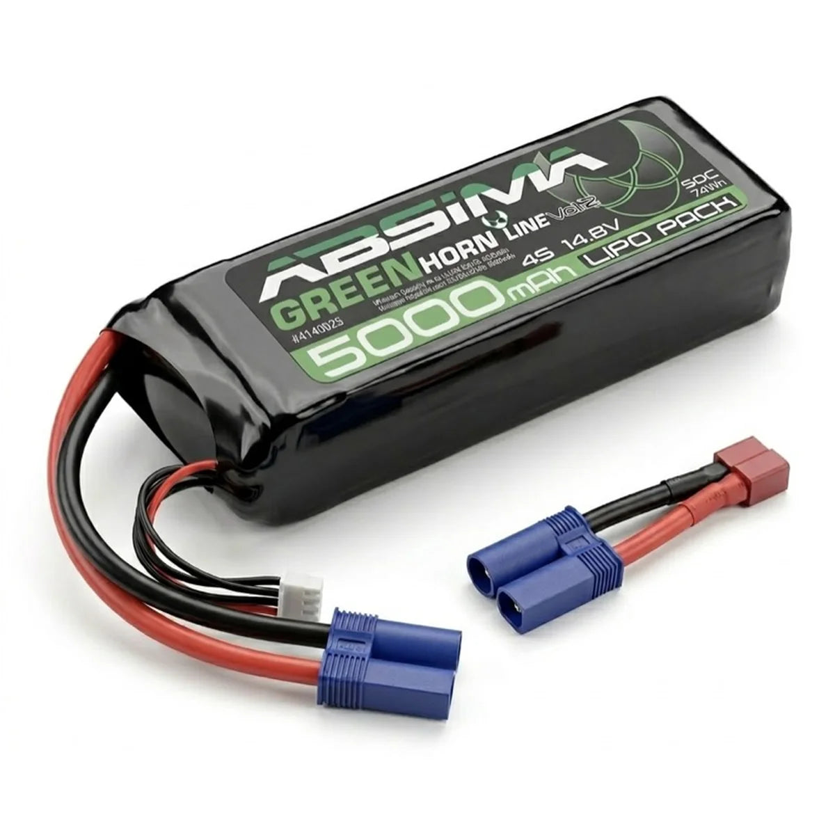 Absima Greenhorn LiPo 4S/14,8V 50C 5000 SC (EC5/T-Stecker) 4140025
