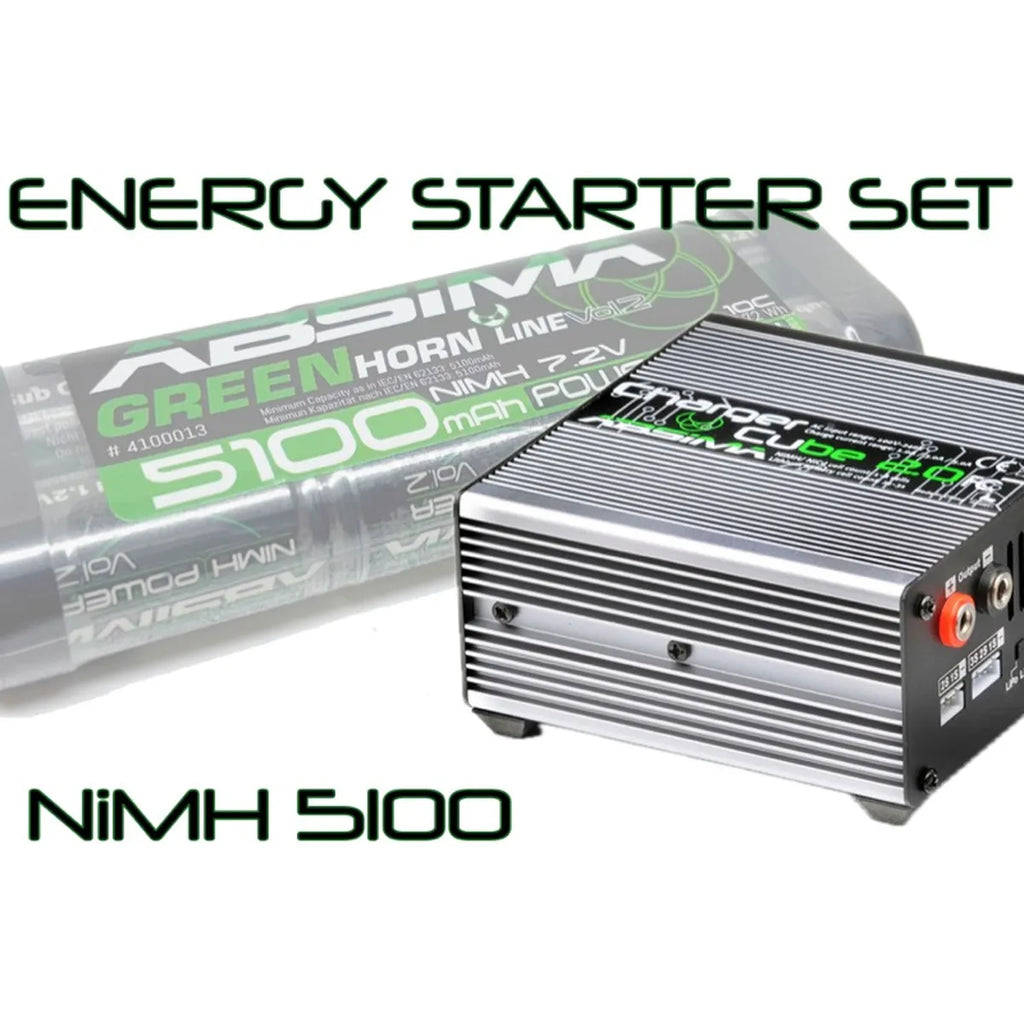 Absima RC Energy Starter Set 5100 (NiMH/Cube 2.0) 4200023