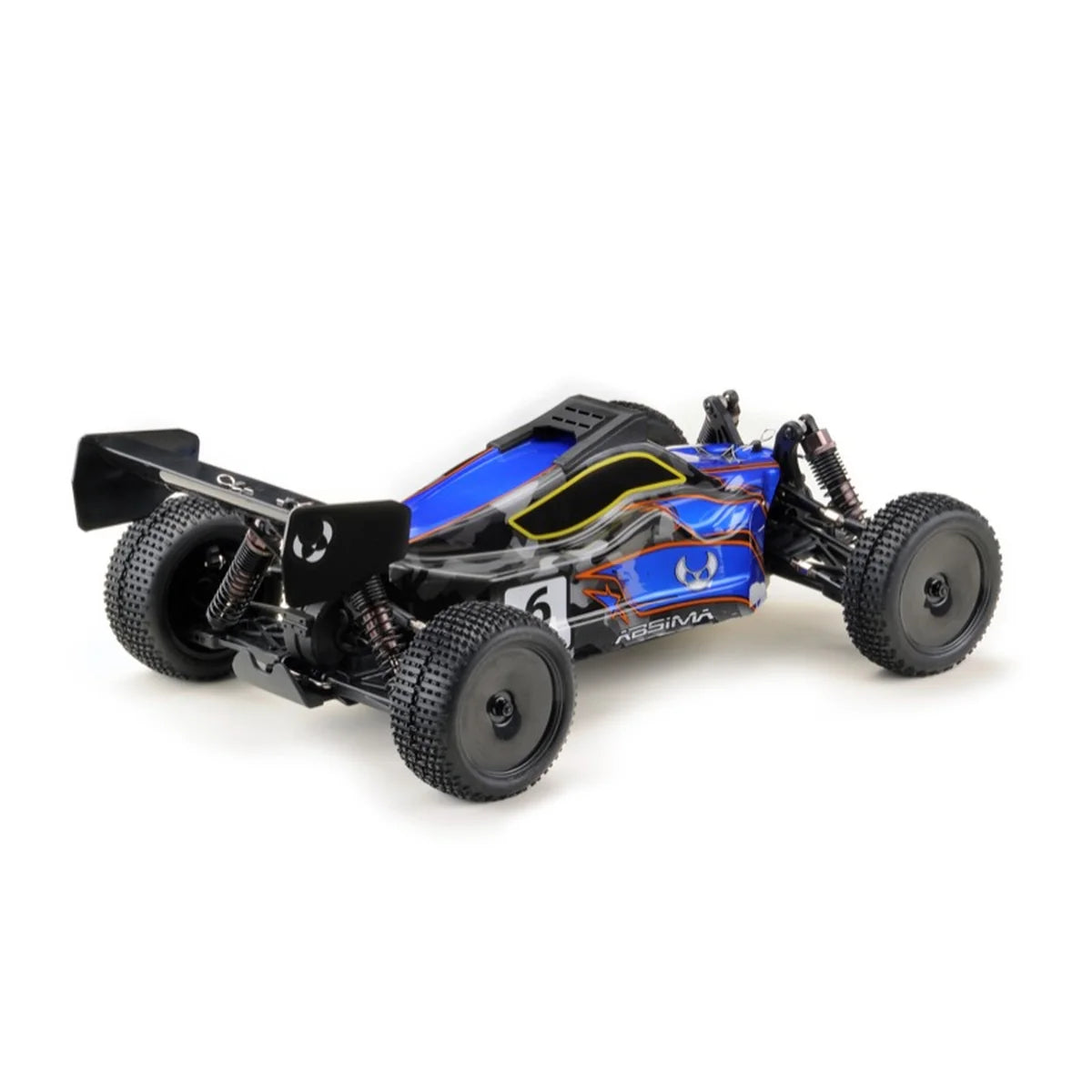 Absima AB3.4-V2 BL Buggy 4WD Brushless 12242V2 im Maßstab 1:10 Buggy RTR – Rückansicht
