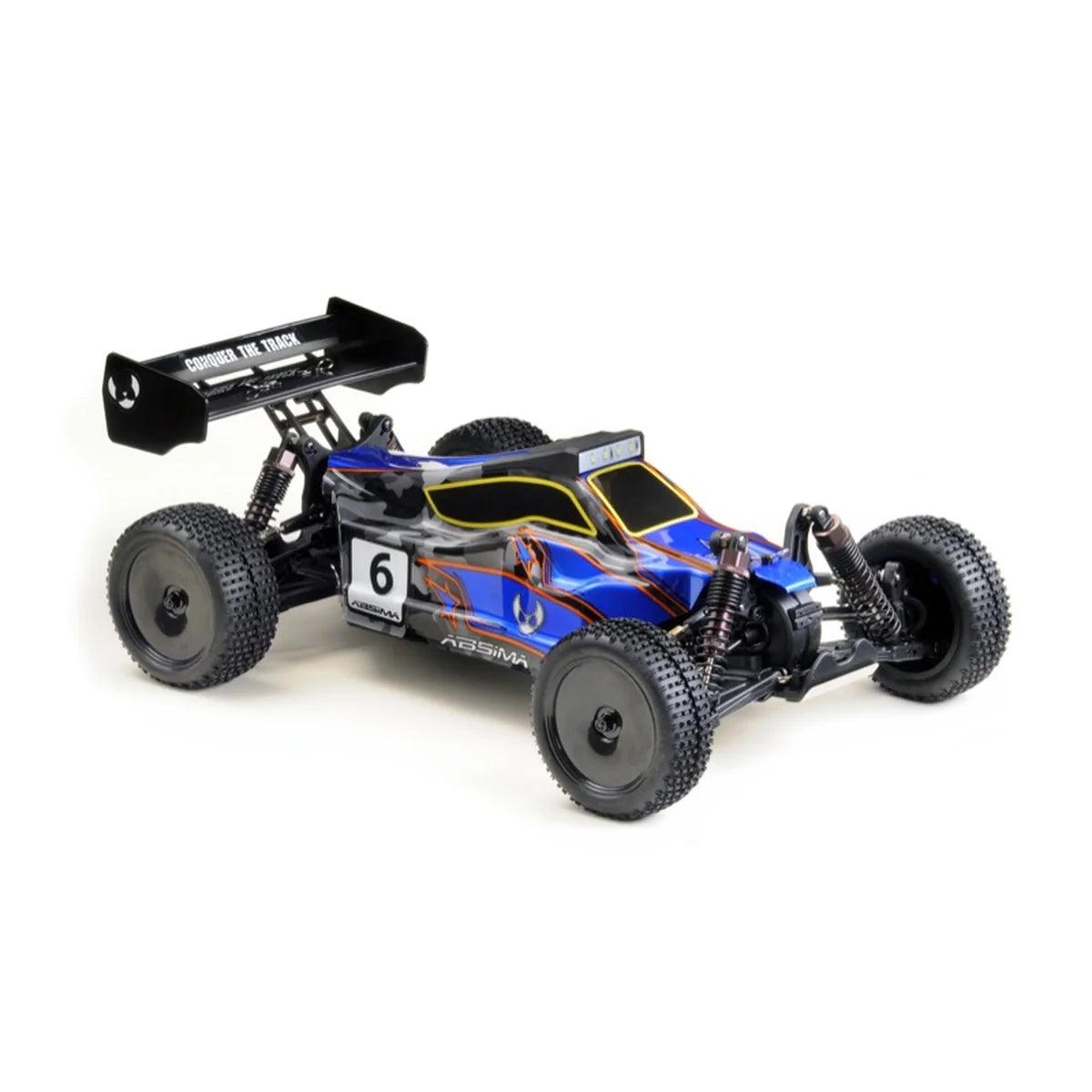 Absima AB3.4-V2 BL Buggy 4WD Brushless 12242V2 im Maßstab 1:10 Buggy RTR – Seitenansicht