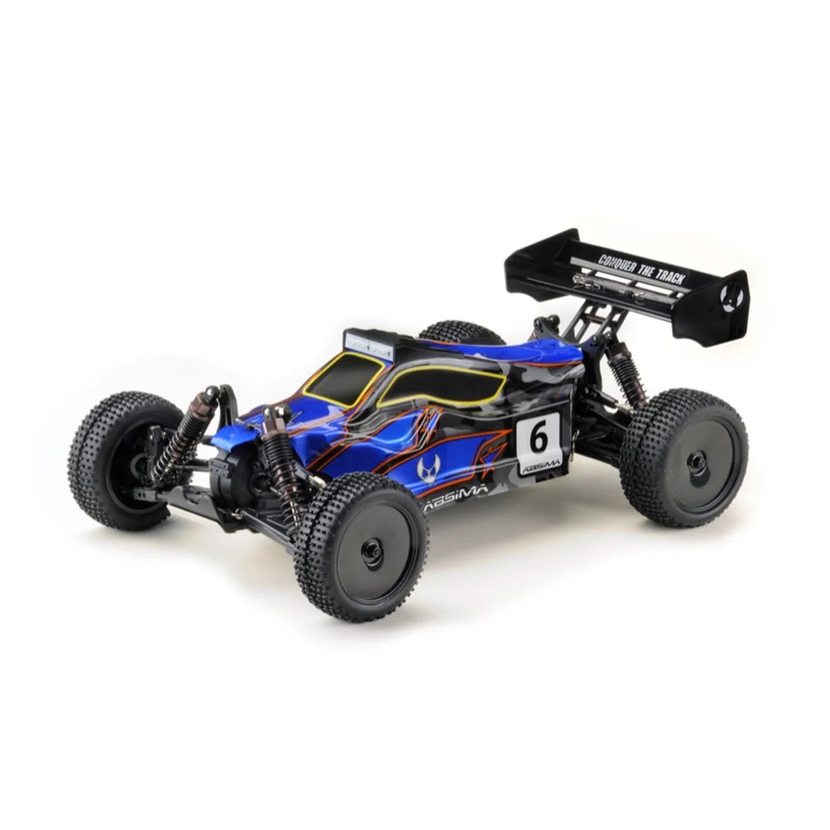 Absima AB3.4-V2 BL Buggy 4WD Brushless 12242V2 im Maßstab 1:10 Buggy RTR – Seitenansicht