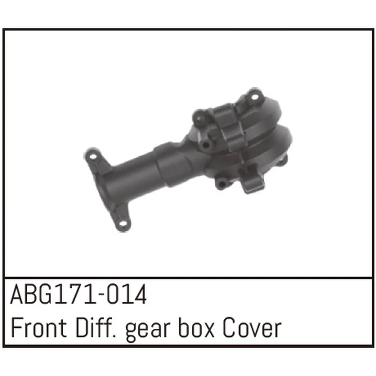 Absima Differential Getriebegehäuse Abdeckung vorne ABG171-014