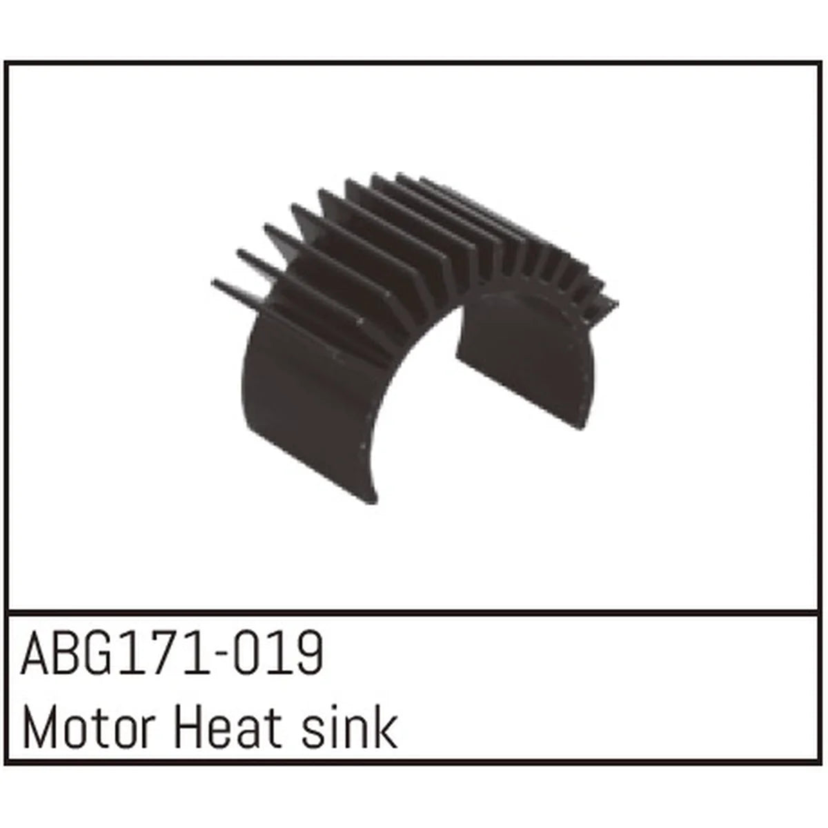 Absima Kühlkörper für Motor ABG171-019