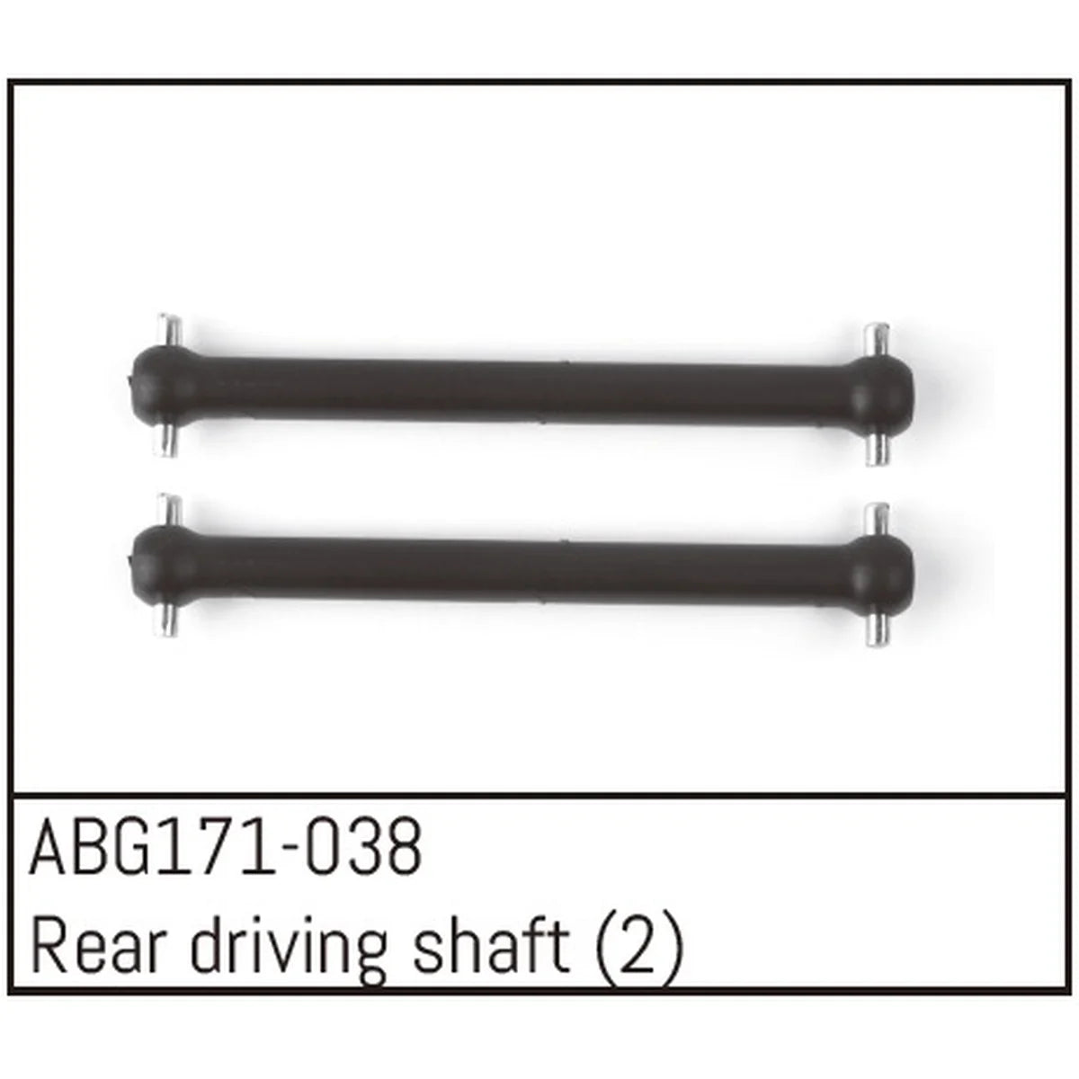 Absima Antriebswellen hinten (2) ABG171-038