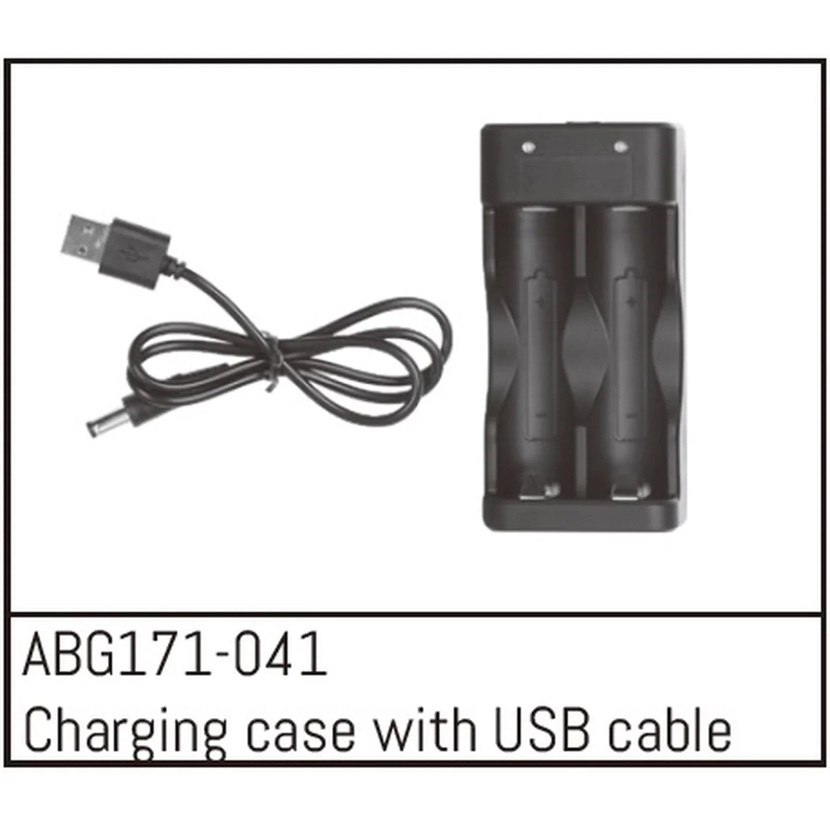 Absima Ladebox mit USB-Kabel ABG171-041