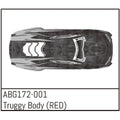 Absima Truggy Karosserie (rot) ABG172-001