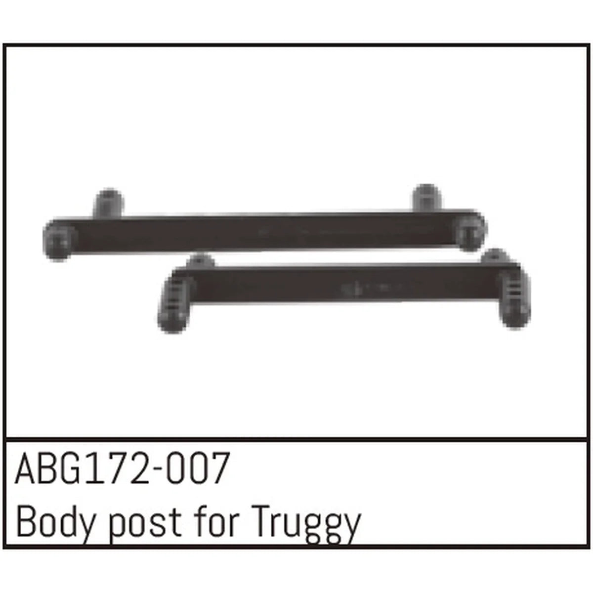 Absima Karosseriehalter für Truggy v/h ABG172-007