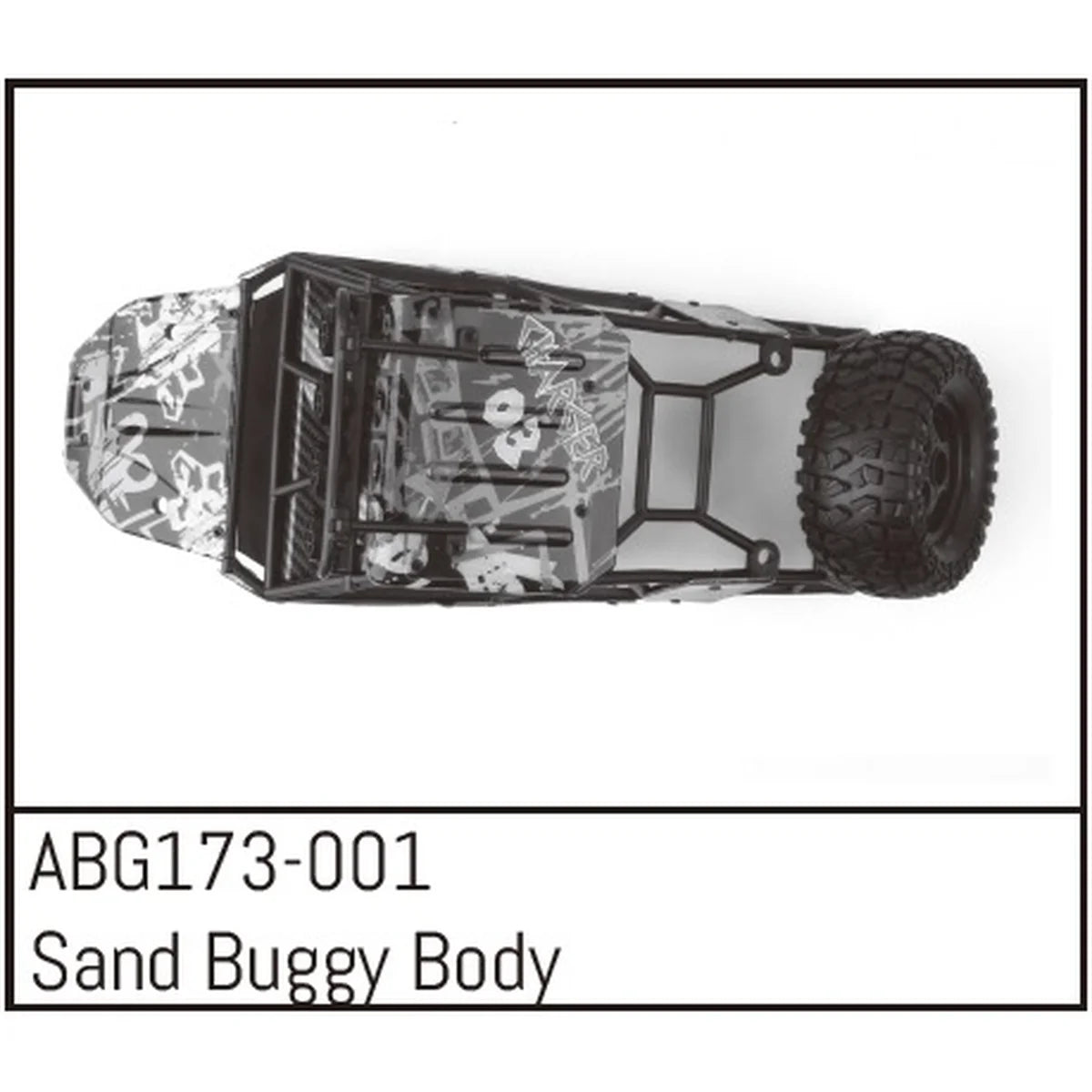 Absima Sand Buggy Karosserie ABG173-001