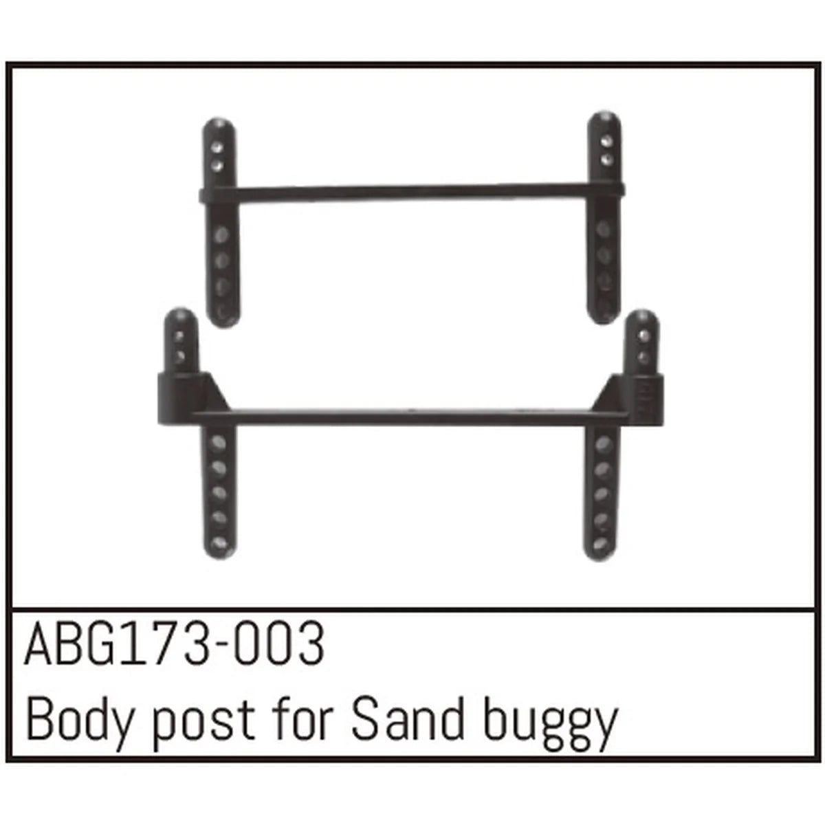 Absima Karosseriehalter für Sand Buggy v/h ABG173-003