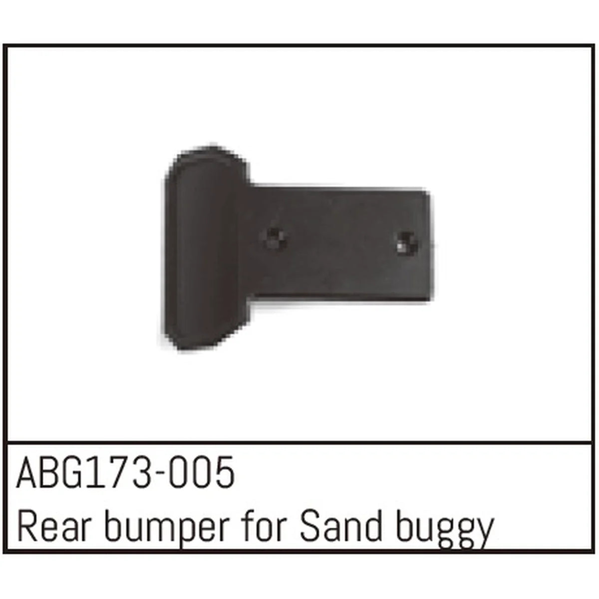Absima Stoßfänger für Sand Buggy hinten ABG173-005