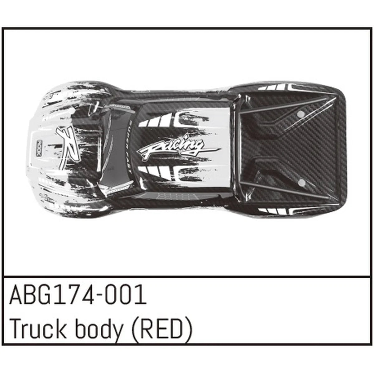 Absima Truck Body Rot ABG174-001