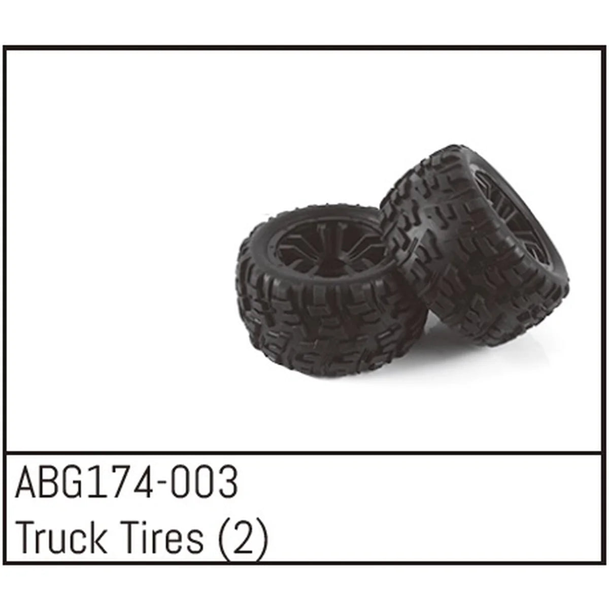 Absima Truck Räder (2) ABG174-003