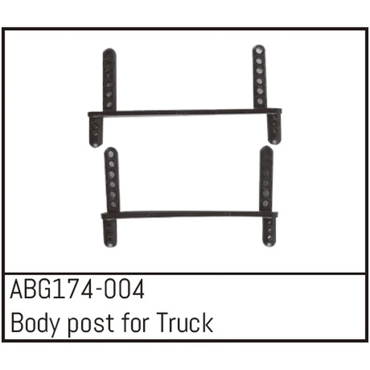Absima Karosseriehalter für Truck v/h ABG174-004