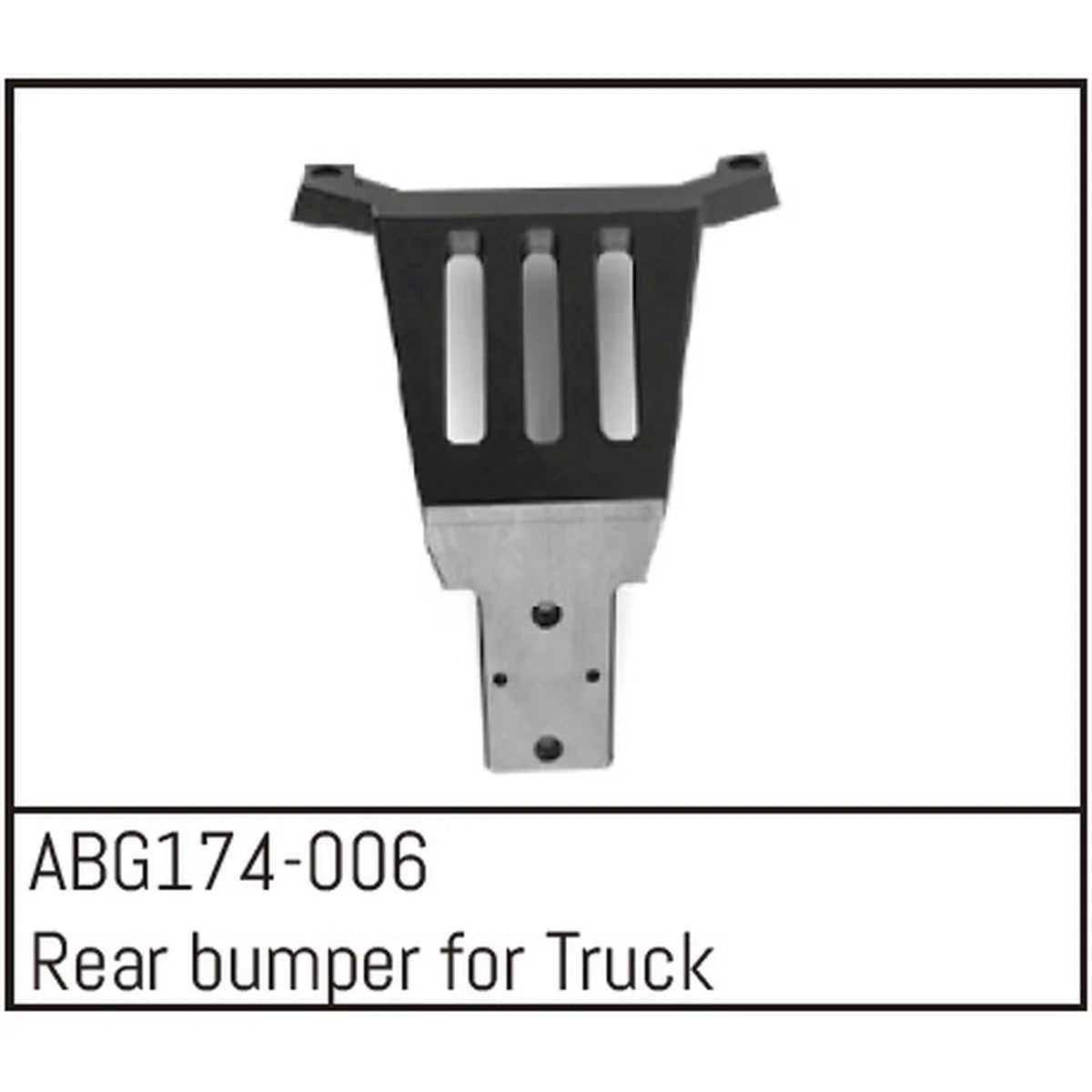 Absima Stoßfänger für Truck hinten ABG174-006