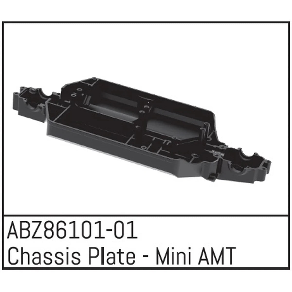 Absima Chassisplatte - Mini AMT ABZ86101-01
