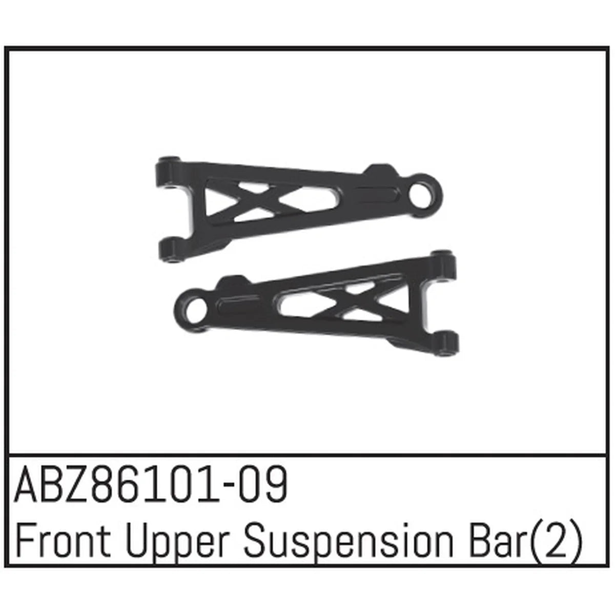 Absima Obere Aufhängungsstreben vorne (2) für Monster Truck Mini AMT ABZ86101-09